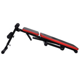 Adjustable Sit-up Bench with Barbell and Dumbbell Set 60.5 kg 275348