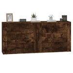 Sideboards 2 pcs Smoked Oak Engineered Wood 3185412