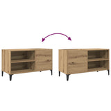 Record Cabinet Artisan Oak 84.5x38x48 cm Engineered Wood 857166