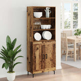 Highboard Old Wood 69.5 x 34 x 180 cm Engineered Wood 3415641