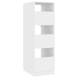 Laundry Cabinet with Storage with Door White Engineered wood 3422792