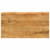 Nesting Tables 3 pcs with Live Edge Solid Wood Acacia 372761
