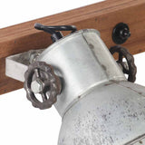 320502 Industrial Wall Lamp Silver 65x25 cm E27