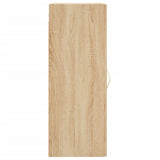 Wall Mounted Cabinet Sonoma Oak 34.5x34x90 cm Engineered Wood 835021