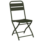 Bistro Set 3 pcs Green Steel 42002949