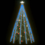 Tree Lights with 500 LEDs Blue 500 cm Indoor Outdoor 328898
