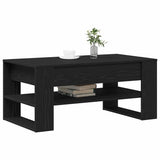 Coffee Table Black Oak 102 x 55 x 45 cm Engineered Wood 862729
