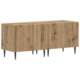 5 Piece LED TV Cabinet Artisan Oak Engineered Wood 3416528
