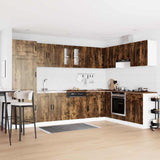 Kitchen Cabinet Kalmar Smoked Oak 80 x 46 x 81.5 cm 3315006