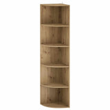 Corner Shelf 5-Tier 41.5 x 41.5 x 178 cm Engineered Wood 8016333