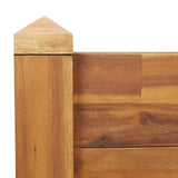 Garden Raised Bed 60x60x84 cm Solid Acacia Wood 46577