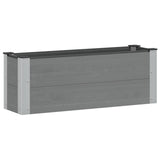 Garden Raised Bed Grey 100 x 30 36 cm 42039018