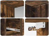 Bathroom Furniture Set 4 pcs Smoked Oak 3407467