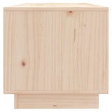 TV Cabinet 90x35x35 cm Solid Wood Pine 813829