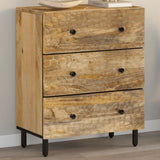 Side Cabinet 60x33x75 cm Solid Wood Mango 356894