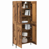 Highboard 2 pcs Old Wood Engineered Wood 3415606