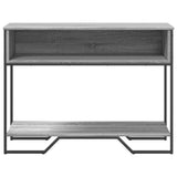 Console Table Grey Sonoma 100x35x74.5 cm Engineered Wood 848532