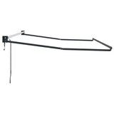 Awning Anthracite 3.5 x 2.5 m Metal 362032