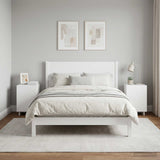 Bedside Cabinet 2 pcs White 33.5 x 34.5 x 50 cm Engineered Wood 8011406