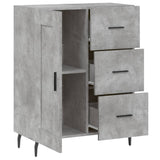 Sideboard Concrete Grey 69.5x34x90 cm Engineered Wood 830280