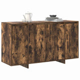 Sideboard Smoked Oak 135 x 41 x 75 cm Engineered Wood 3333890
