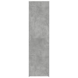 Highboard Concrete Grey 50x42.5x185 cm Engineered Wood 3281416