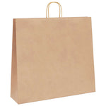 ZNTS Paper Bags 50 pcs with Handles Brown 54x15x49 cm 4101584