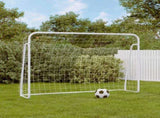 Football Goal with Net White 214x75x152 cm Steel&Polyester 93734