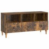 TV Cabinet Smoked Oak 102 x 34.5 x 50 cm Engineered Wood 894220