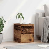 Storage Box Old Wood 40 x 42 x 46 cm Engineered Wood 868666