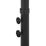 Double Garden Parasol with Steel Pole Terracotta 600x300 cm 312559