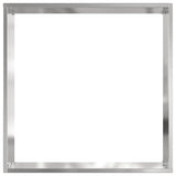 Lawn Edging 6 pcs Silver 40 x 40 x 13 cm Stainless Steel 874711