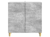 Sideboard Concrete Grey 66 x 34.5 x 90 cm Engineered Wood 895048