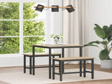 Dining Tables 70 x 70 x 75 cm METAL 892621