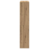 Book Cabinet Artisian Oak 102x29x143 cm Engineered Wood 3310306