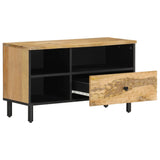 TV Cabinet 80x33x46 cm Solid Wood Mango 356908