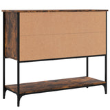 Sideboard Smoked Oak 100x36x85 cm Engineered Wood 835556