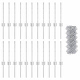 Fence and Post Silver 0.4 x 25 m Steel 3336301