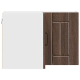 Wall Corner Cabinet LUCCA Brown Oak 57 x 57 x 40 cm 884962