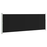 Retractable Side Awning 160 x 500 cm Black 45460