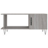 Coffee Table Grey Sonoma 90x50x40 cm Engineered Wood 829490