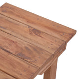 End Table 70x35x60 cm Solid Mahogany Wood 283915