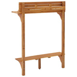 Balcony Bar Table 90x37x122.5 cm Solid Acacia Wood 310253