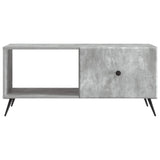 Coffee Table Concrete Grey 90 x 50 x 40 cm Engineered Wood 895648