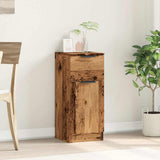 Sideboard Old Wood 30x30x70 cm Engineered Wood 856951