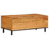 Coffee Table 100x54x40 cm Solid Wood Acacia 356867