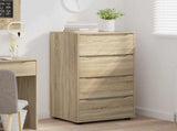 Storage Cabinets 60 x 48 x 105 cm Engineered Wood Sonoma Oak 3406237