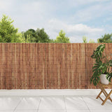 Bark Fence Brown 400 x 125cm Bark 42006508