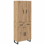 Highboard 2 pcs Artisan Oak 69.5 x 34 x 180 cm 3415965