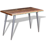 Dining Table Solid Reclaimed Wood 120x60x76 cm 244242